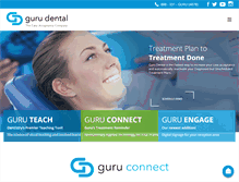 Tablet Screenshot of gurudental.com